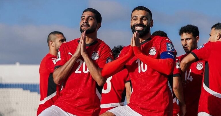 Egito assegura vaga no Mundial de 2026 com triunfo sobre Djibuti