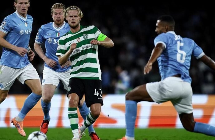 Derrota do Sporting em Nápoles repercutiu na Itália e na Inglaterra com ‘provocação’ a Ruben Amorim