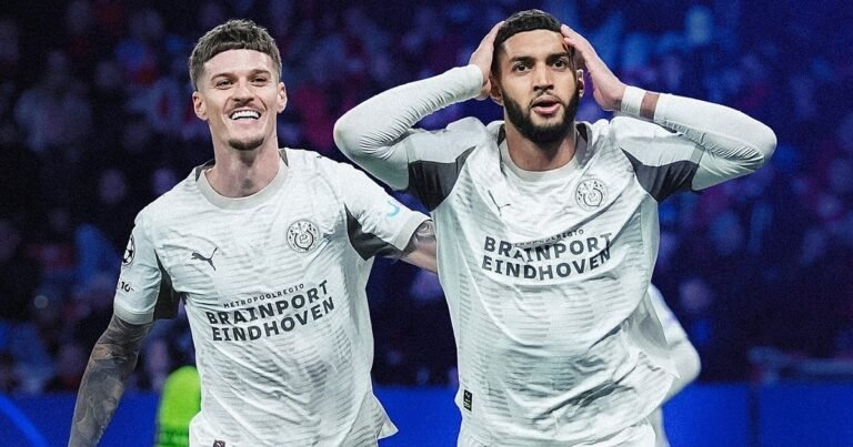 Sporting e St. Gilloise foram derrotados, mas PSV garantiu pontos para os Países Baixos. Confira a situação do Ranking UEFA