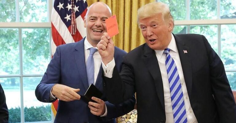 FIFA responde a Trump após nova intimação do mandatário americano sobre a alteração das sedes do torneio de 2026