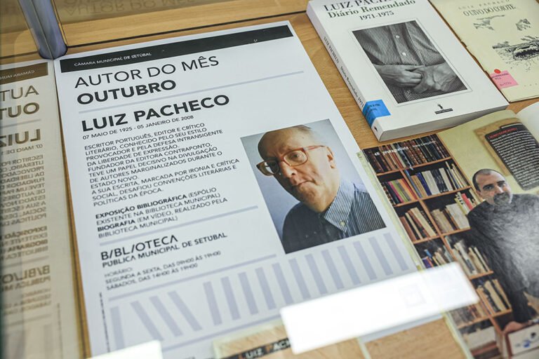 Biblioteca celebra Luiz Pacheco como Escritor do Mês