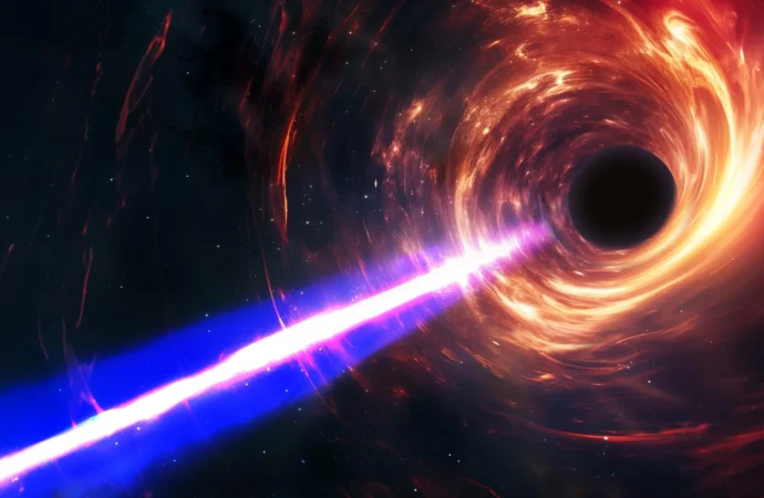 Um buraco negro rebelde está emitindo energia de uma galáxia anã próxima.