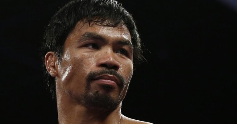 Manny Pacquiao sugere possível luta com Floyd Mayweather
