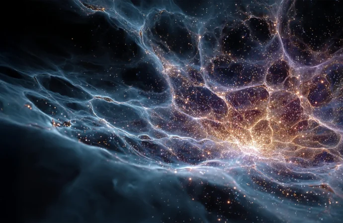 Cientistas descobrem as digitais cósmicas encobertas da matéria escura.