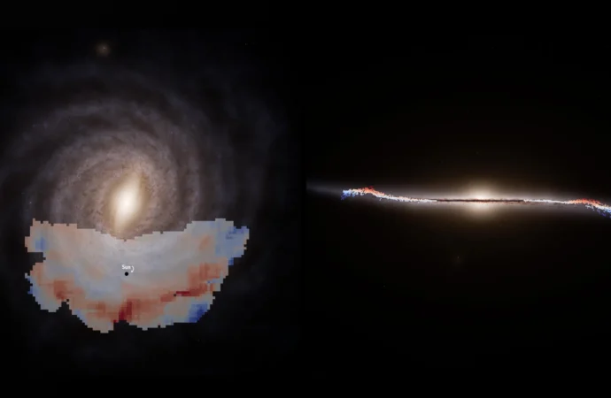 Uma imensa ondulação está se espalhando pela Via Láctea, e os pesquisadores desconhecem a razão.