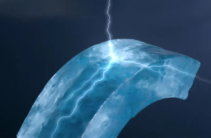 Gelo Comum Revela Poderes Elétricos Surpreendentes