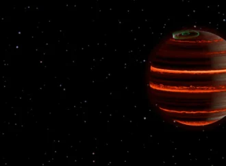 Astrônomos maravilhados com auroras incandescentes em um planeta sem sol