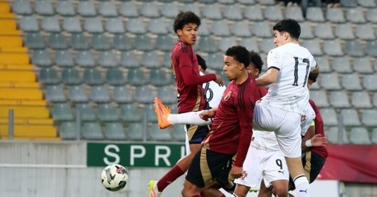 Portugal Sub-19 empata com a Bélgica e assegura primeiro lugar do grupo para a Ronda de Elite