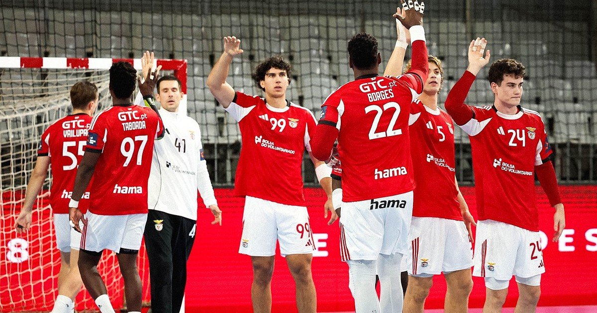 Benfica triunfa na Suécia diante do Karskrona e conquista 2.º sucesso na Liga Europeia de Andebol