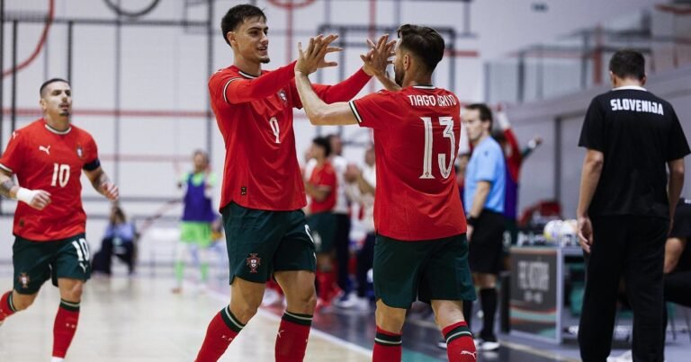 Futsal: Seleção Portuguesa supera Eslovénia em amistoso antes do Europeu