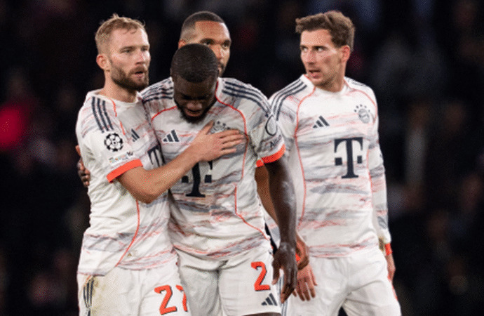Bayern triunfa na capital francesa e gol de João Neves não adianta nada