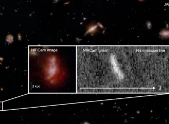 O Webb desvenda que as primeiras galáxias do Universo eram uma bagunça caótica.