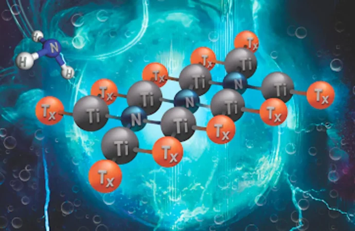 Novo material 2D transforma ar em combustível e adubo