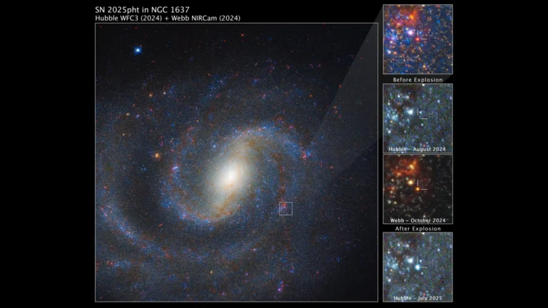 JWST descobre uma supergigante vermelha oculta pouco antes de sua explosão