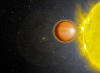 JWST revela impressionante visão tridimensional da atmosfera intensa de um planeta