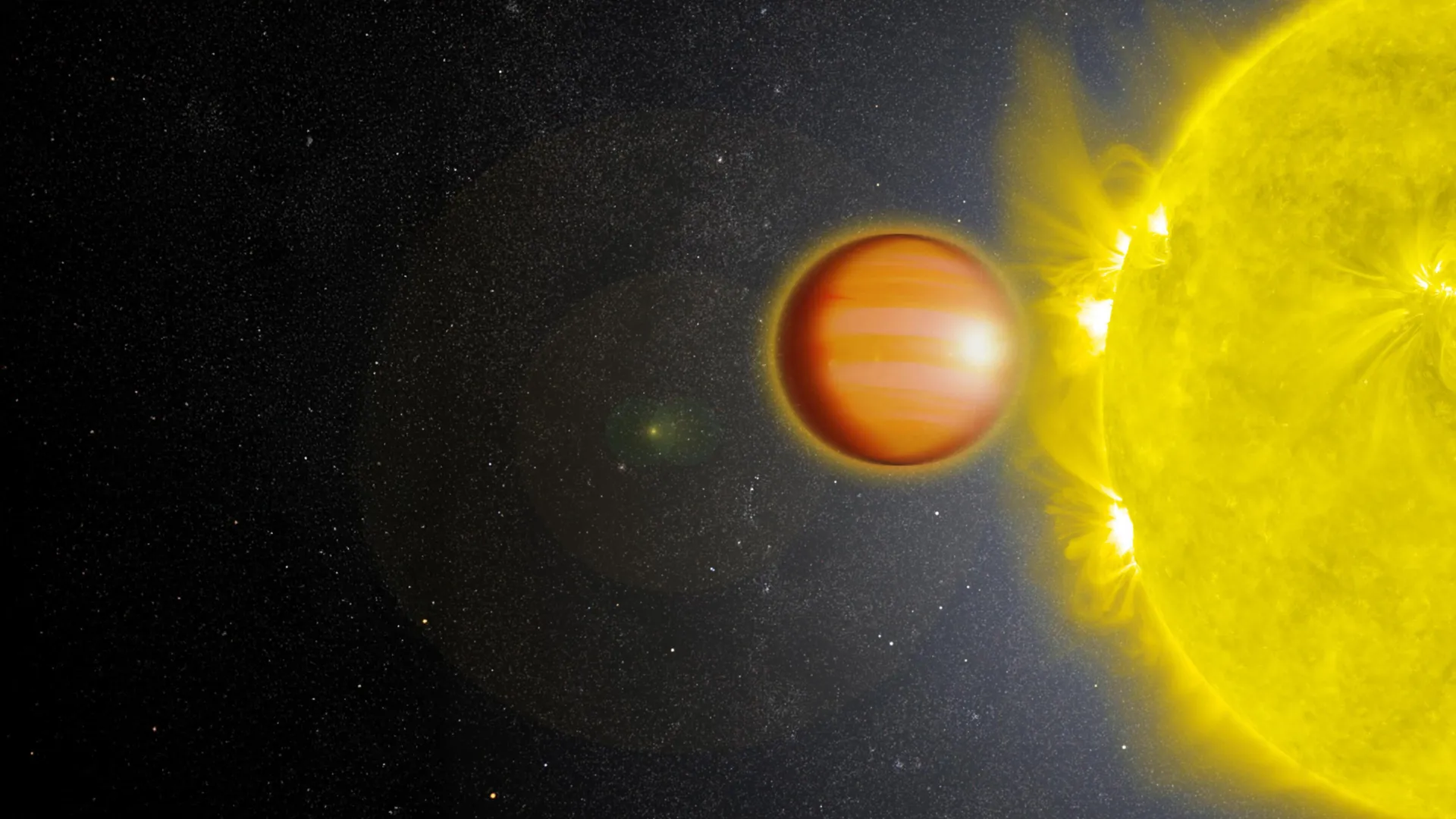JWST revela impressionante visão tridimensional da atmosfera intensa de um planeta