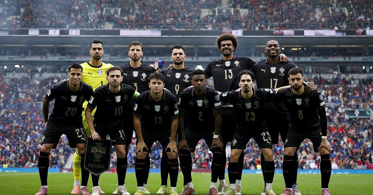 Portugal encerra 2025 na sexta posição do sistema de classificação FIFA.