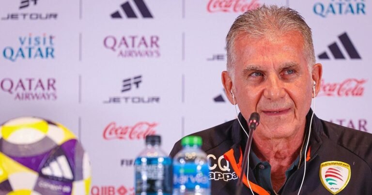 Omã, sob a liderança de Carlos Queiroz, triunfa mas decepciona nas 'quartas' da Copa Árabe