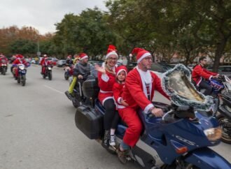 Celebração de Natal em Passeio Motorizado