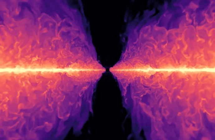 Esta simulação mostra a verdade sobre o que ocorre nas proximidades de buracos negros