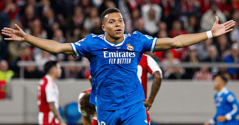 Mbappé a três tentativas de superar marca de Cristiano Ronaldo no Real Madrid