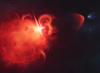 Astrônomos detectam uma explosão rara que despoja planetas em uma estrela próxima.