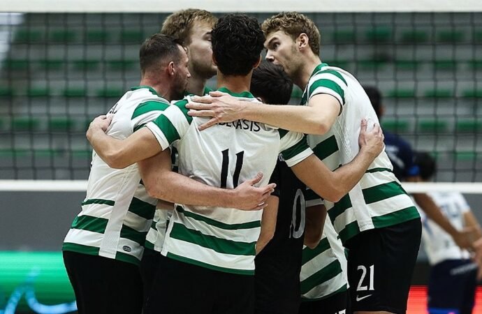 Voleibol: Sporting triunfa sobre CA Madalena. Benfica bate Santo Tirso e continua a caça ao líder Leão.