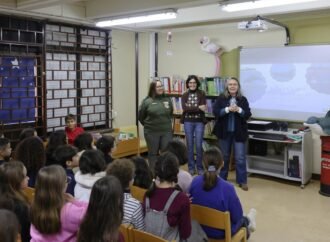 Estudantes apoiam filhote de roaz-do