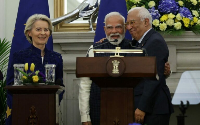 UE e Índia firmam "o mais significativo dos tratados comerciais" após 18 anos