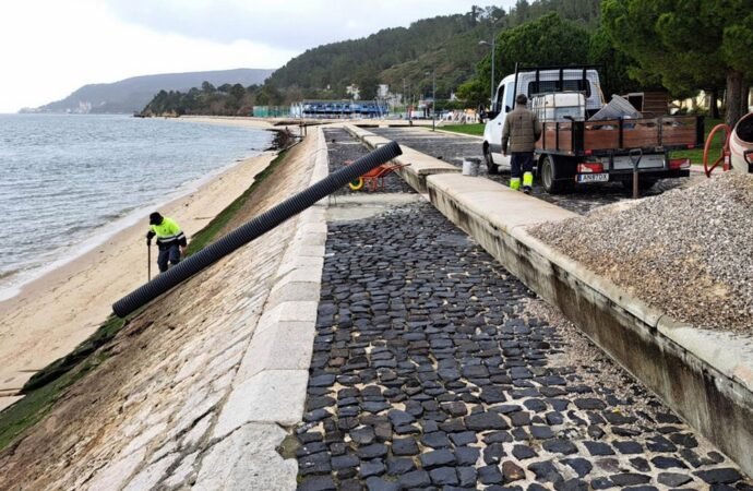 Prefeitura de Setúbal restaura parede de proteção costeira