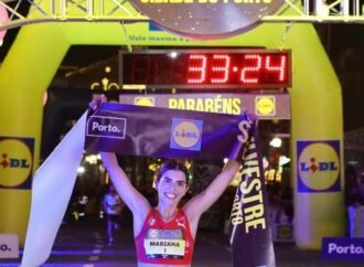 Ano Novo, os mesmos campeões na São Silvestre do Porto: Rui Pinto e Mariana Machado reiteram conquista.