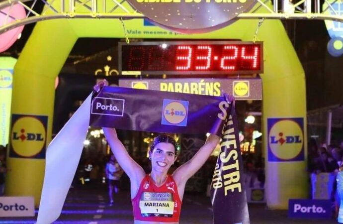 Ano Novo, os mesmos campeões na São Silvestre do Porto: Rui Pinto e Mariana Machado reiteram conquista.