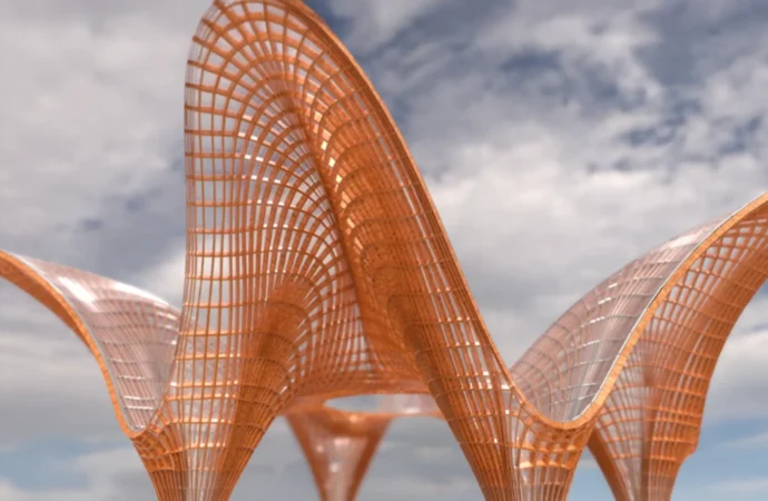 Arquiteto conquista nova habilidade para criações curvas sofisticadas