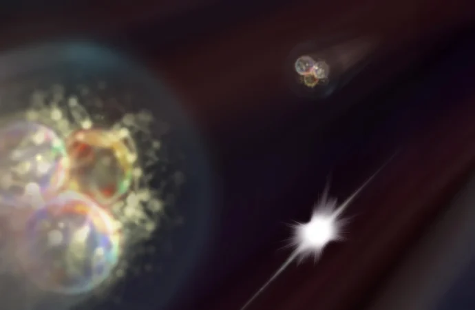 Físicos descobriram arranjo oculto em colisões intensas de prótons