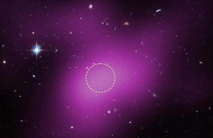 Astrônomos descobrem uma galáxia fantasma composta de matéria escura