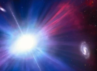 Supernova mais remota: James Webb captura a explosão de uma estrela no alvorecer cósmico.