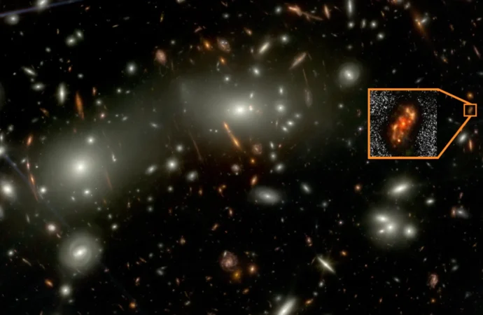 JWST descobre um gêmeo da Via Láctea nascido de forma surpreendentemente precoce no Universo