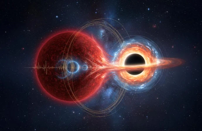 Uma estrela peculiar próxima a um buraco negro está superando previsões