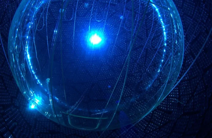 Partículas espectrais atravessam o planeta e desencadeiam uma reação atômica oculta.