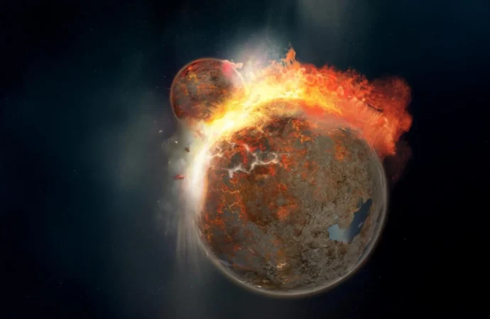 Rochas de 3,7 bilhões de anos mostram como a Terra e a Lua se formaram