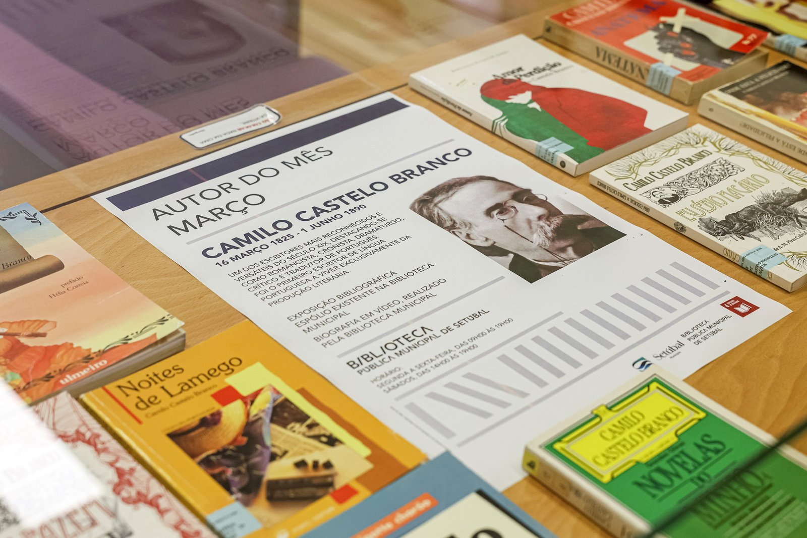 Biblioteca homenageia março a Camilo Castelo Branco
